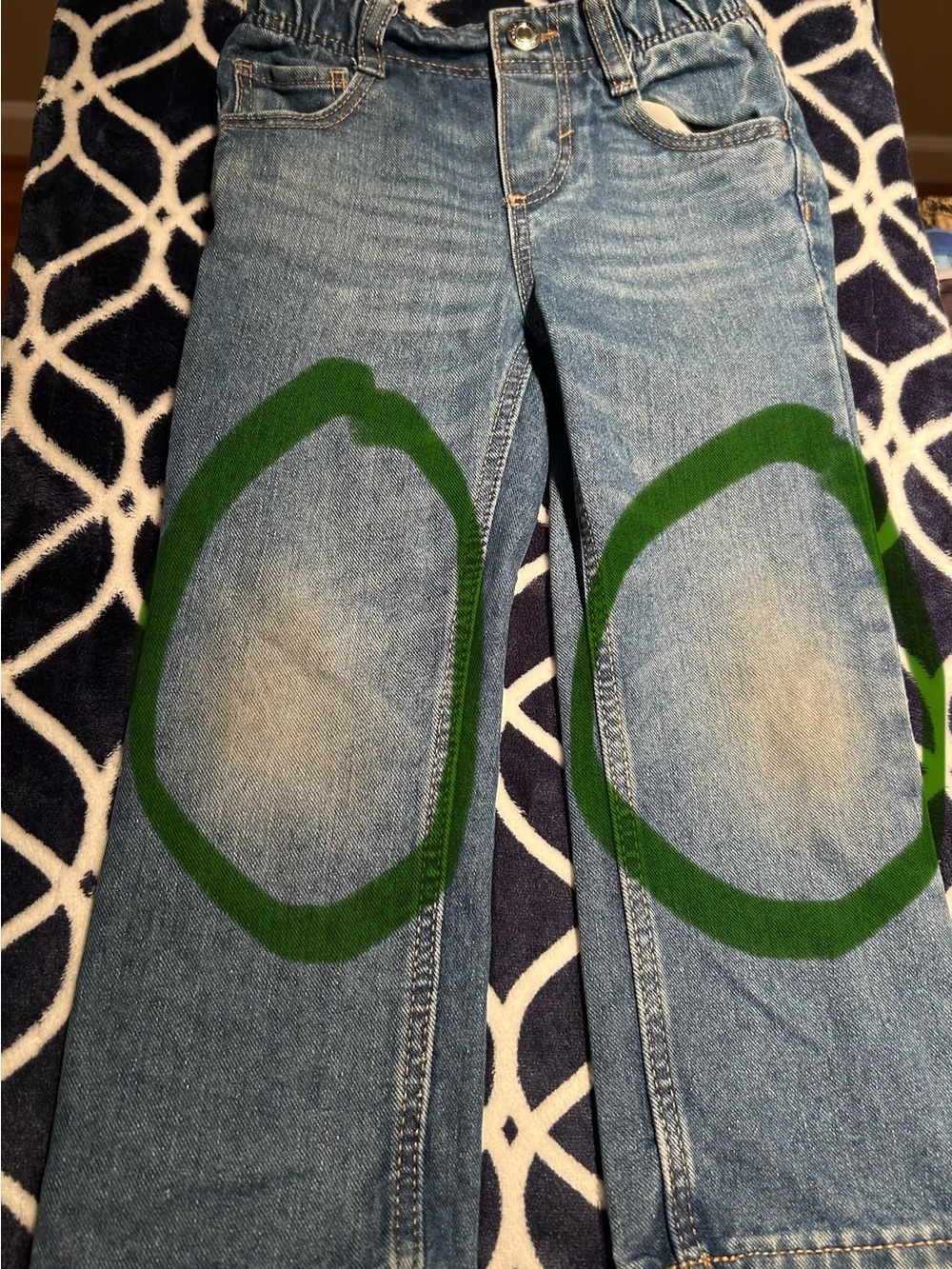Old Navy Light Blue Bootcut Kids Jeans